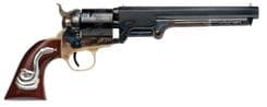 Cimarron Hollywood 1851 SAO Revolver, .38 Special, Rattlesnake Inlay - view 4