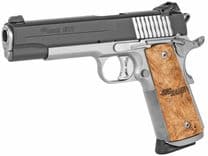 Sig Sauer 1911 STX Night Sight .45 ACP Pistol - Stainless/Maple Grips - view 3