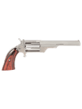 NAA Ranger II 4" .22 WMR Stainless Revolver with Rosewood Grip - view 3