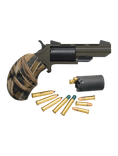 NAA Huntsman Dual-Caliber Revolver .22 LR/WMR - OD Green Camo Grips - view 2