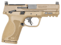 S&W M&P9 M2.0 Compact 9mm FDE Optics-Ready Pistol - view 2
