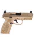FN 509M Compact 9mm DAO Pistol - FDE, Co-Witness Sights, Optics Ready - view 4