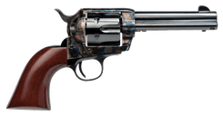 Cimarron Frontier Pre-War .357 Magnum SAO Revolver, 4.75" Blued/Walnut - view 2