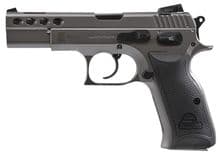 SAR P8L Stainless 9mm DA/SA Pistol - Adjustable Combat Sights - view 4