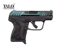 Ruger LCP II TALO .380 ACP Compact Pistol - Turquoise Slide Edition - view 2