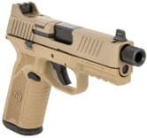 FN 510 Tactical: Optics-Ready 10mm Pistol, FDE, 22+1 Capacity - view 3