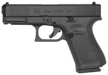 Glock 19 Gen 5 Compact 9mm Pistol, 15+1 Rounds, Black Finish - view 3