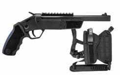 Rossi Brawler: Versatile .45 LC/.410 GA Pistol w/ Holster & Rail - view 2