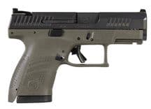 CZ-USA P-10 S 9mm OD Green Compact Striker Pistol 12+1 - view 3