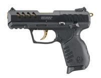 Ruger SR22 Compact .22 LR Pistol with Adjustable Sights - Black/Gold - view 5