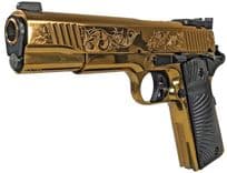 EAA MC1911 Deluxe Gold Engraved .45 ACP Pistol - 5" Masterpiece Edition - view 2