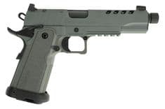 Tisas 1911 Night Stalker DS - Platinum Grey 9mm, 17rd Pistol - view 2