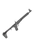 Kel-Tec Sub-2000 Gen2 9mm Folding Rifle - Glock 19 Mag Compatible - view 5