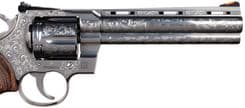 Colt Python .357 Magnum Engraved Revolver - 6" Stainless Steel - view 3