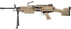 FN M249S Semi-Auto Tactical Rifle 5.56 NATO FDE 18.5" Bipod - view 2