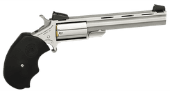 NAA MiniMaster .22 LR Stainless 4" Revolver - Precision Compact - view 2