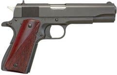 Fusion 1911: Black Steel 9mm, Cocobolo Grips, 5" Barrel - view 2