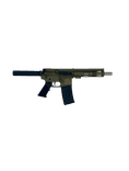 Great Lakes AR-15 Pistol - .223 Wylde 7.5" OD Green Tactical - view 2