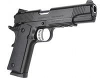Tisas 1911 Duty .45 ACP, Black Cerakote - Enhanced SAO Pistol - view 3
