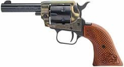 Heritage Barkeep Classic SAO Revolver .22 LR - 3" Scroll Wood Edition - view 3