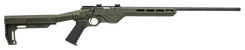 Citadel Trakr .17 HMR OD Green Bolt Action Rifle, 18" Threaded Barrel - view 2