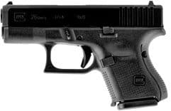 Glock G26 Gen 5 Compact 9mm Pistol - Matte Black Finish - view 2