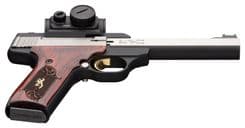 Browning Buck Mark Medallion .22 LR SAO Pistol - Matte Black/Rosewood - view 3