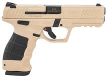 SAR9 9mm Pistol - 3.8" Barrel, 17-Rd, Tan Finish, Ergonomic Grip - view 3