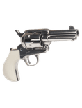 Cimarron Doc Holliday Thunderer .45LC SA Revolver - 3.5" Nickel Classic - view 4