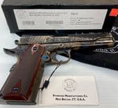 Standard Mfg 1911 .45 ACP Case Hardened Rosewood Pistol - view 2