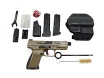 Canik TP9SF Elite 9mm Pistol - FDE, Optics Ready, CET Trigger - view 3