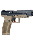 Canik Mete SFx 9mm Pistol, Striker-Fired, FDE/Black, 18+1 Capacity - view 5