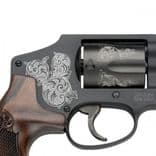 S&W Model 442 Engraved Compact .38 DAO Revolver - Elite Conceal Carry - view 3