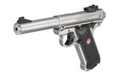 Ruger Mark IV Target .22 LR Pistol - Satin Stainless, 5.5" Precision - view 2