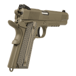 Tisas 1911 Duty Gen 1 .45 ACP FDE Cerakote Pistol with G10 Grips - view 5