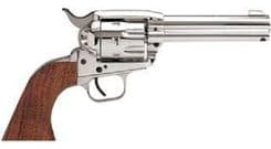 EAA Bounty Hunter .357 Mag Revolver - 4.5" Nickel & Walnut - view 2