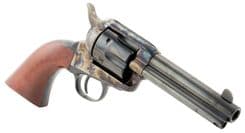Taylor's 1873 Cattleman .45 Colt SAO Revolver - Classic Walnut Blued - view 2