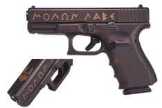 Glock G19 Gen4 Spartan 9mm - Burnt Bronze Compact Powerhouse - view 5