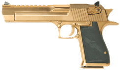 Desert Eagle Mark XIX .44 Magnum Titanium Gold Pistol - view 3