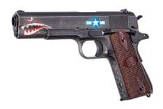 Auto-Ordnance 1911 WWII Squadron .45 ACP Pistol - Sharkmouth Edition - view 3