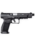 Canik Mete SFx Pro 9mm SAO Pistol - Threaded Barrel, Black - view 5
