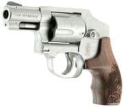 S&W 640 Engraved .357 Magnum Compact DAO Revolver - Stainless Finish - view 5