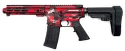 Zeus Arms Aether Deadpool 5.56 NATO 7.5in Red - view 2
