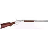 Taylor's Heritage 1873 .357 MAG Octagon Walnut Lever Rifle - view 2