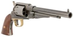 Pietta 1858 Old West .44 Cal 8in Nickel Revolver - view 3