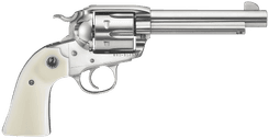 Ruger Vaquero Bisley .45 Colt Revolver - High Gloss Stainless 5.5" - view 3