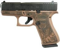 Glock 43X Gen 1 "Bourbon" 9mm Subcompact Pistol - Sleek Concealed Carry - view 2