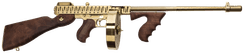 Thompson 1927A1 Gold Tiger .45 ACP Semi-Auto Rifle, Deluxe Edition - view 5