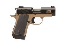 Kimber Micro 9 Hero 9mm - Desert Tan, Fiber Optic Precision Pistol - view 3