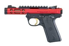 Ruger MK IV 22/45 Lite - Red Anodized .22 LR Pistol - view 2